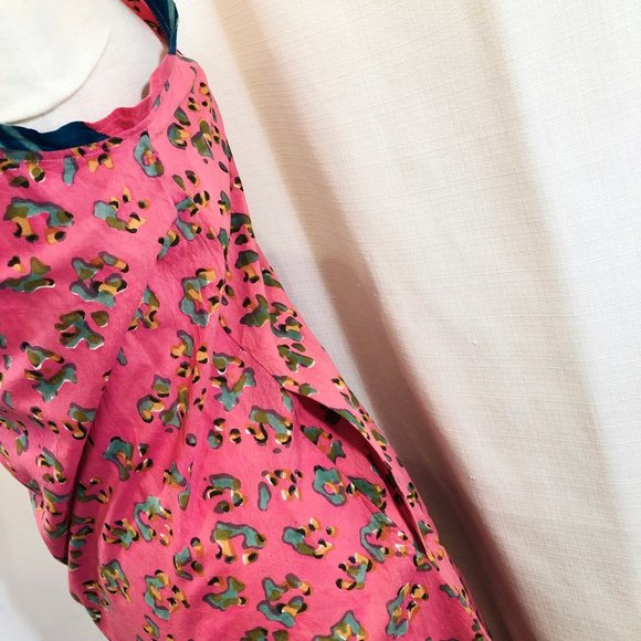 Lisa Corti Cheak Dress Pink Leopard Touch Print - Picture 9 of 12